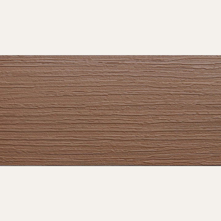 Premium afdeklijst vlonderplanken teak 400 cm - composiet