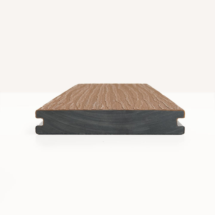 Premium vlonderplank massief teak - composiet